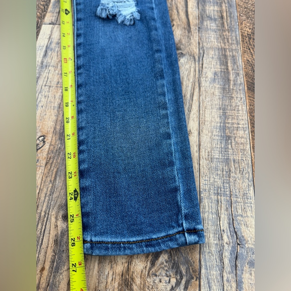 Monkey Ride Original Vintage Women’s Distressed Button Fly Jeans, Size 9/29 - Picture 9 of 16